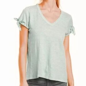 Wilt Green Tie Sleeve Swing Tee